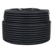 Труба гофрированная ПНД гибкая тяжелая d16мм с протяжкой черн. (уп.100м) PROxima EKF tpnd-16-t