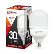 Лампа светодиодная высокомощная LED-HP-PRO 30Вт цилиндр 6500К холод. бел. E27 2850лм 230В IN HOME 4690612031088