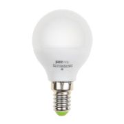 Лампа светодиодная PLED-ECO 5Вт G45 шар матовая 3000К тепл. бел. E14 400лм 230В 50Гц JazzWay 1036896A