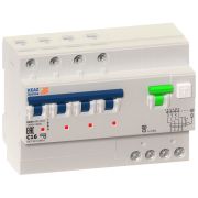 Выключатель автоматический дифференциального тока 4п C 32А 30мА тип A 6кА OptiDin VD63 УХЛ4 КЭАЗ 103479