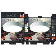 Светильник светодиодный декоративный PPB Scandic-R 24Вт 4000К IP20 настенно-потолочный WH JazzWay 5036802