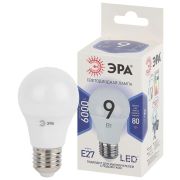 Лампа светодиодная LED A60-9W-860-E27 A60 9Вт груша E27 холод. бел. ЭРА Б0032248