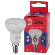 Лампа светодиодная RED LINE LED R50-6W-865-E14 R 6Вт R50 рефлектор 6500К холод.бел. E14 Эра Б0045335