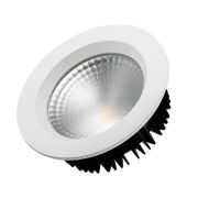 Светильник светодиодный LTD-145WH-FROST-16W Day White 110deg IP44 металл 3 года Arlight 021494