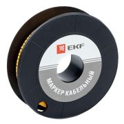 Маркер каб. 1.5кв.мм «1» (к-1000ед) (ЕС-0) EKF plc-KM-1.5-1